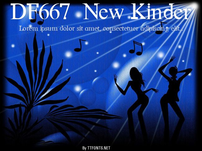 DF667  New Kinder example